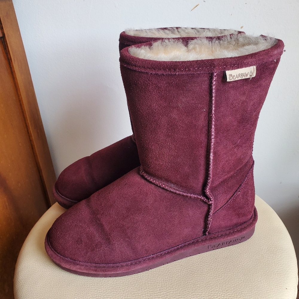 BEARPAW women  boots sz 8. - Picture 2 of 7